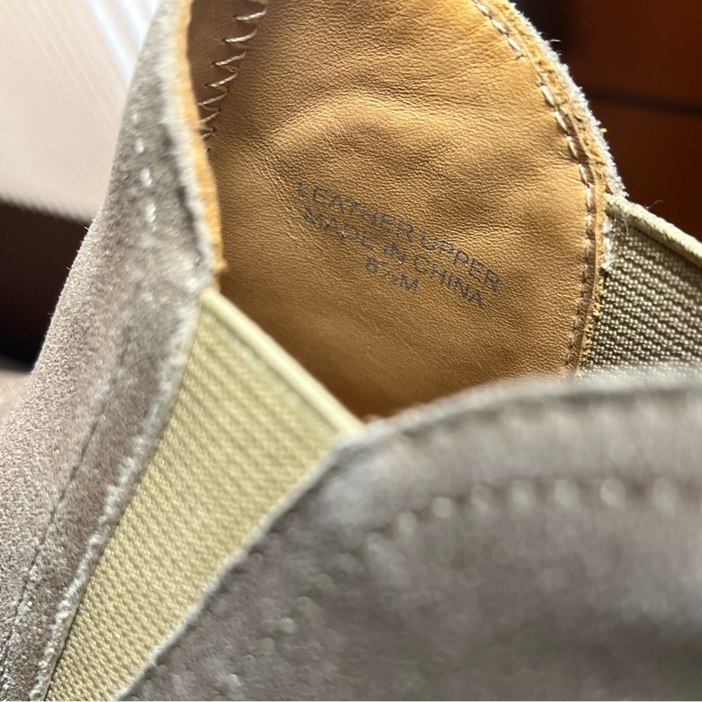 🔥 LIKE NEW J/SLIDES MIKA BRONZE BRUSH SEUDE PLATFORM SNEAKERS WOMENS SIZE 6.5 - Picture 9 of 9